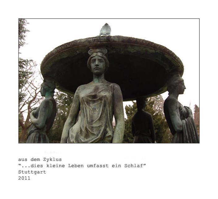 Fotografie von Uwe Klos aus dem Zyklus: ...dies kleine Leben umfasst ein Schlaf: Stuttgart