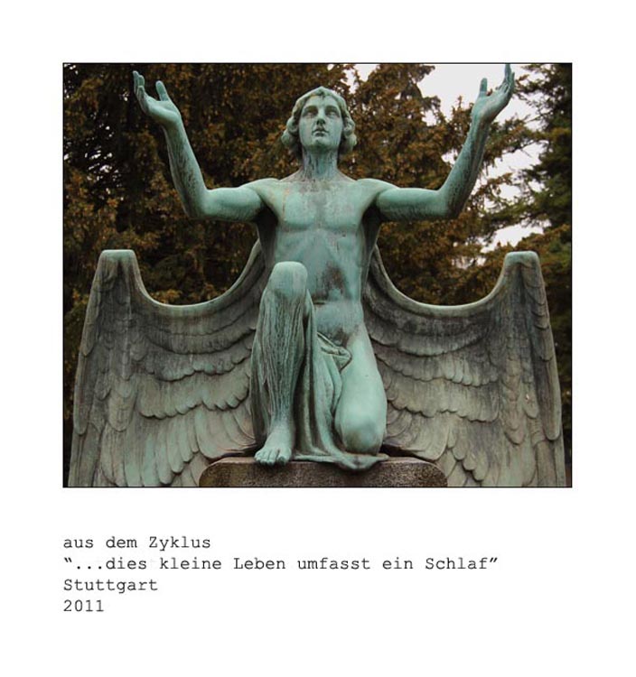 Fotografie von Uwe Klos aus dem Zyklus: ...dies kleine Leben umfasst ein Schlaf: Stuttgart